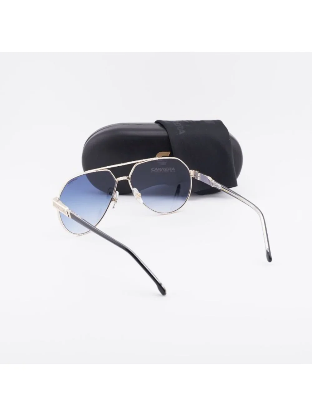 CARRERA 1067/S 0J5G 08 Aviator Sunglasses - Gold / Blue